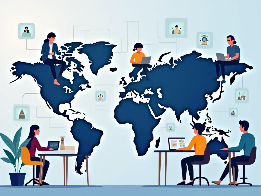 Solutions pour le travail hybride et international